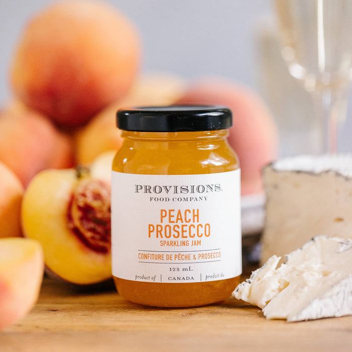 Provisions Food Company - Peach Prosecco Sparkling Jam: 125mL