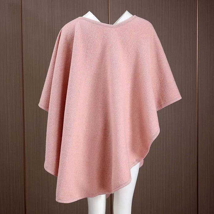 PEACH ACCESSORIES - PE344 Elegant Cape: Wine