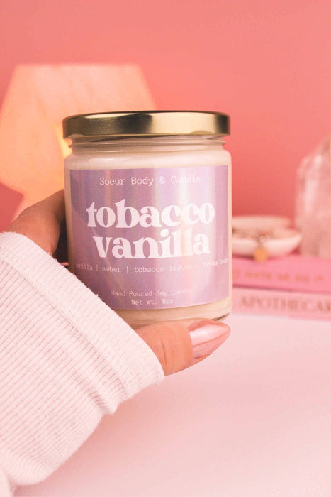 Soeur Body and Candle - Tobacco Vanilla Soy Candle