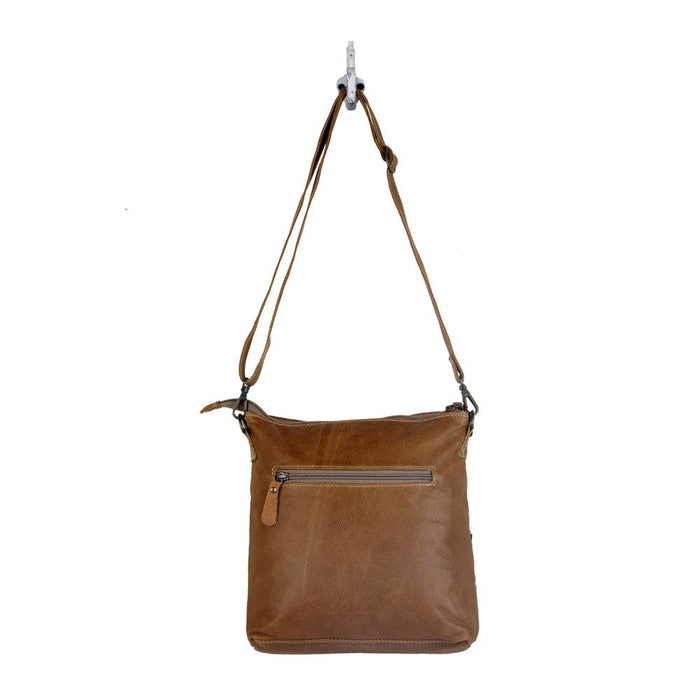 Myra Bag - Dynamic Leopard print hairon bag
