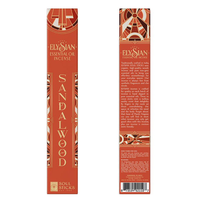 Designs by Deekay Inc. - Elysian - Sandalwood Essential Oil Incense Sticks