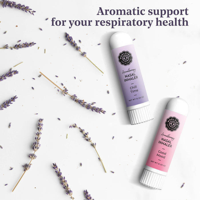 Woolzies - Aromatherapy Nasal Inhaler - Natural Essential Oil Blends: Motion Sickness
