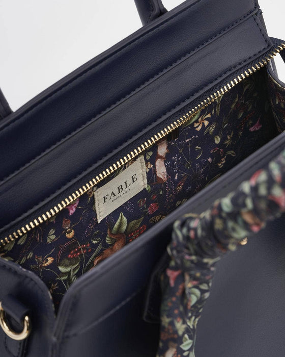 Fable England - FABLE Wolf Garden Navy Tote