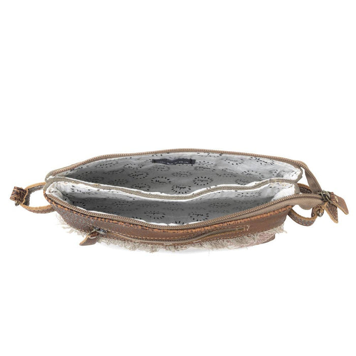 Myra Bag - Inkwild Vintage Crossbody Bag for Women in rust with fringe detail: Rust