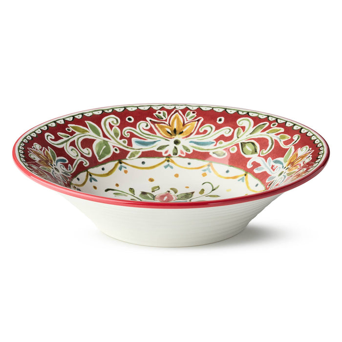 Provence Statement Serving Bowl – 13” Ceramic Salad & Pasta Bowl