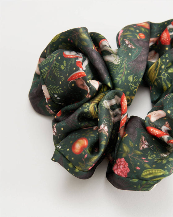 Fable England - FABLE Into the Woods Green Oversized Scrunchie