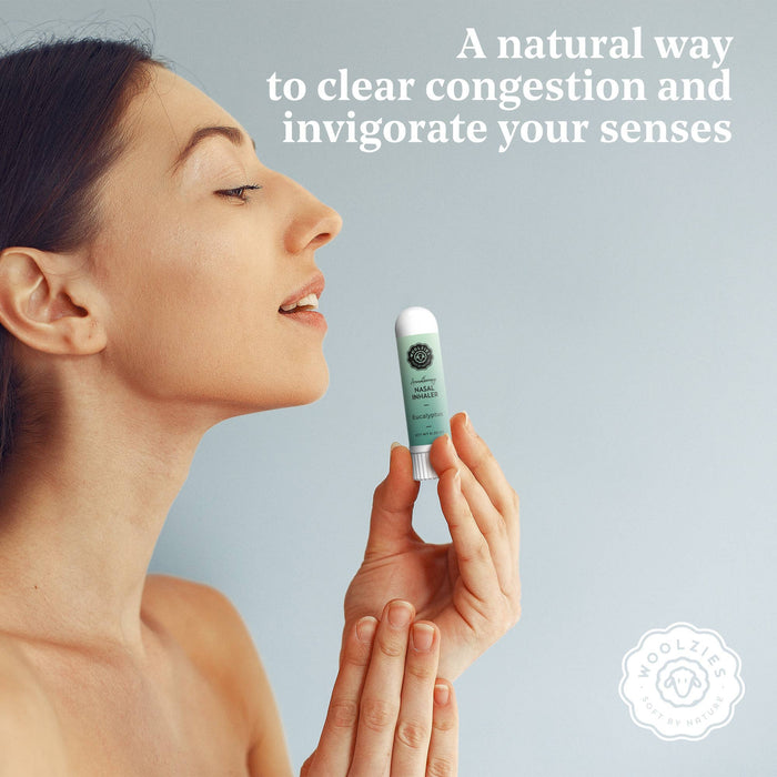 Woolzies - Aromatherapy Nasal Inhaler - Natural Essential Oil Blends: Motion Sickness