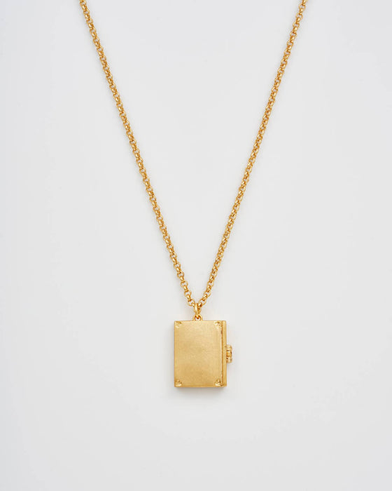 Fable England UK - Diary Locket Necklace