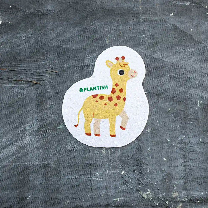 Plantish - Giraffe - Pop up Sponge