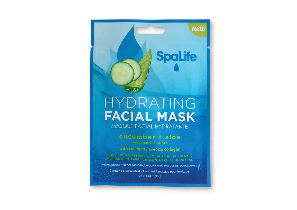 My Spa Life - Cucumber + Aloe Hydrating Korean Facial Mask