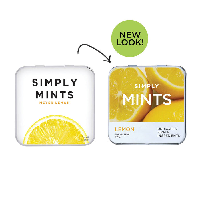 Fresh Burst Lemon Mints – Naturally Flavored, Tart & Refreshing Pocket Candy | No Aspartame