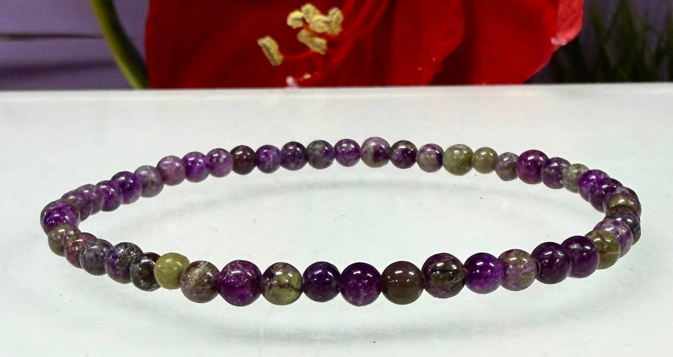KayleeNYC - Natural Atlantisite 4mm Crystal Healing Stretch Bracelets