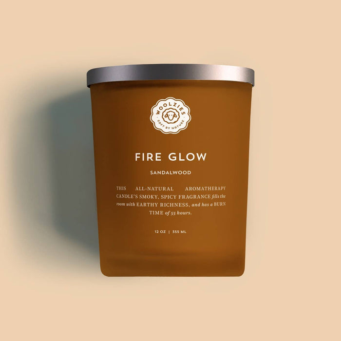 Woolzies - 12oz. Fire Glow Soy Candle