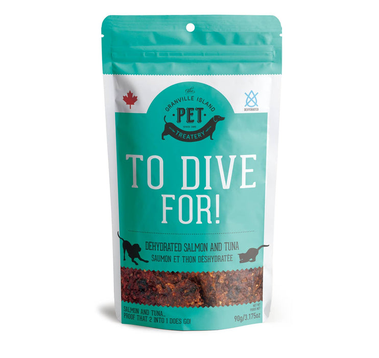 The Granville Island Pet Treatery - Dehydrated Protein Wild Salmon & Tuna Treat (90g)