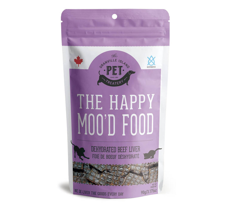 The Granville Island Pet Treatery - The Happy Moo'd Food (dehydrated beef liver dog treat)