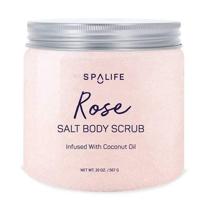 Rose Body Scrub Infused with - Coconut Oil