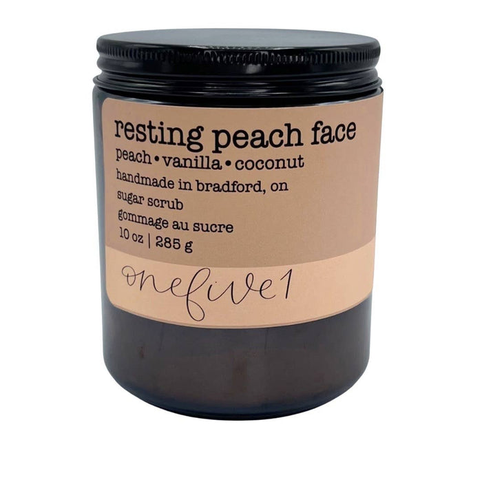 onefive1 - resting peach face -sugar scrub | BATH & BODY