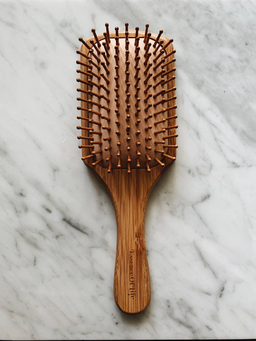 Essence of Life Organics - 100% Biodegradable Bamboo Hair Brush