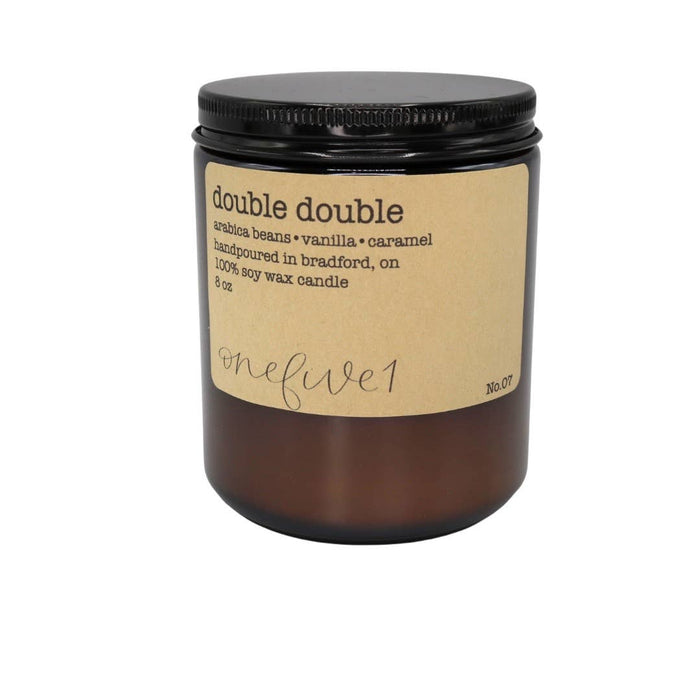 onefive1 - double double soy wax candle - CANADA SIGNATURE LINE