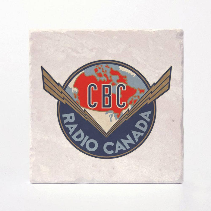 Versatile Coasters CA - CBC Radio 1940 to 1958 Logo Coasters