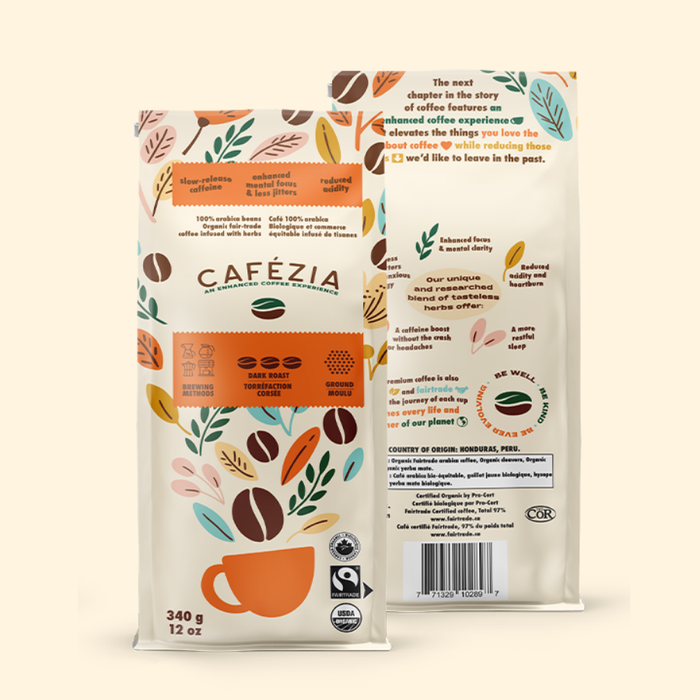 Cafézia - Dark Roast Coffee: Ground