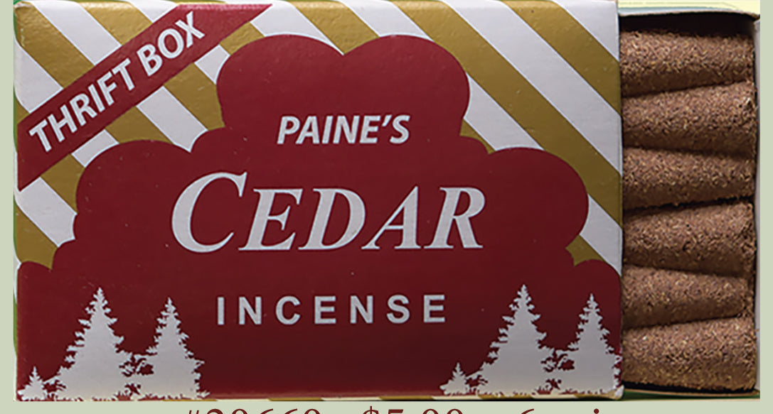 Paine's Cedar Incense