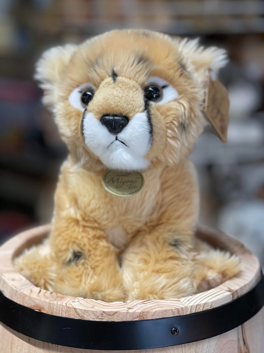 Realistic Stuffed Cheetah Cub