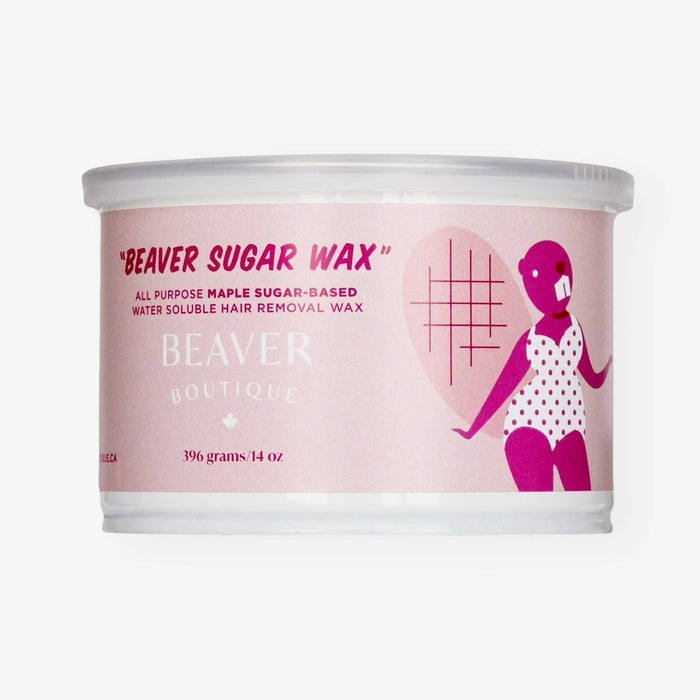Beaver Boutique - Beaver Sugar Wax Tin Hair Removal Kit | Made of Maple Sugar