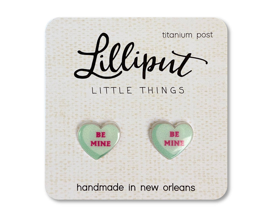 Lilliput Little Things - NEW Conversation Heart Earrings