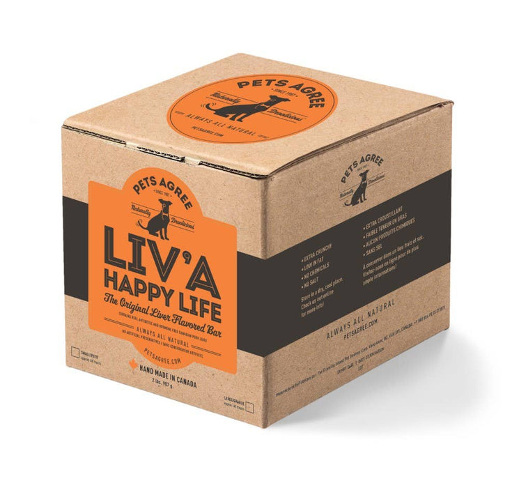 The Granville Island Pet Treatery - Liv'a Happy Life (Liver - Large Biscuit dog treat)