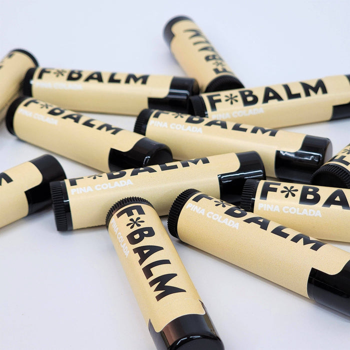 The F*Balm - Pina Colada Moisturizing Flavoured Lip Balm