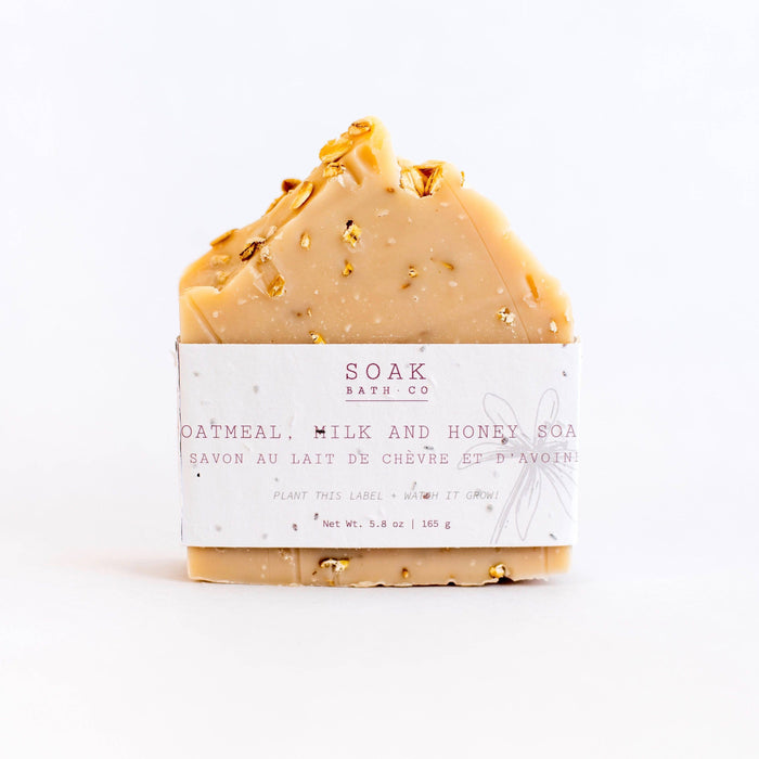 SOAK Bath Co. - Oatmeal Milk and Honey Soap