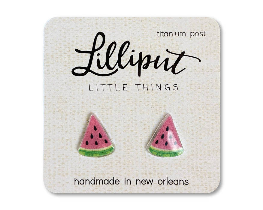 Lilliput Little Things - NEW Watermelon Fruit Earrings