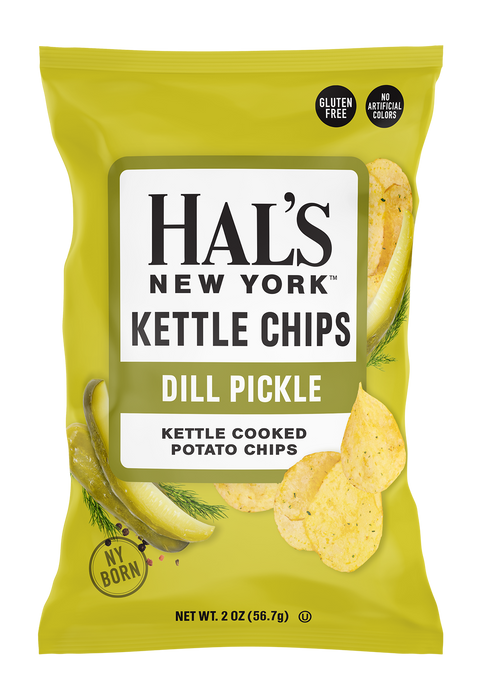 Hal's New York - Hal's New York Dill Pickle Kettle Chips 2oz