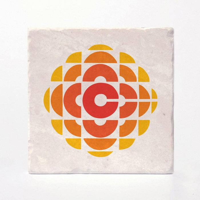 Versatile Coasters CA - CBC Retro Gem 1974 to 1986 Logo Coasters