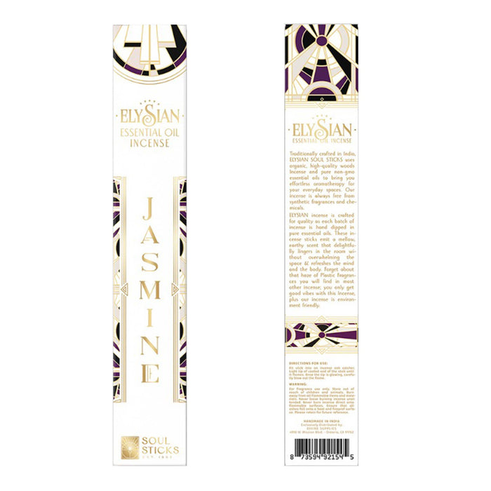 DESIGNS BY DEEKAY INC - Jasmine Elysian Essential Oil Incense Sticks