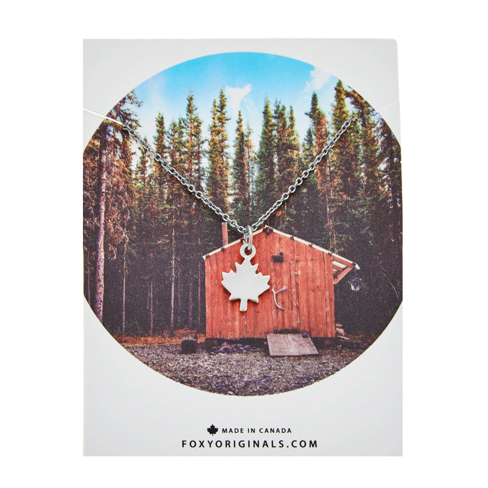 Foxy Originals - Maple Leaf Charm Necklace