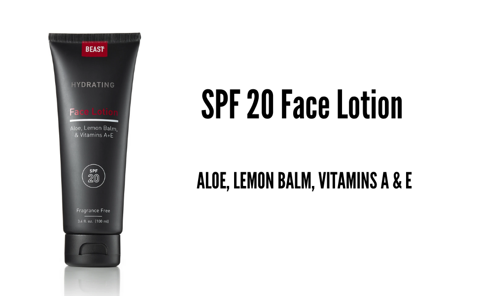 SPF 20 Face Lotion