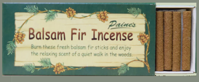 Balsam Fir Incense - Box of 24